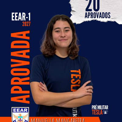 Manuella Mangabeira — Aprovada na EEAR
